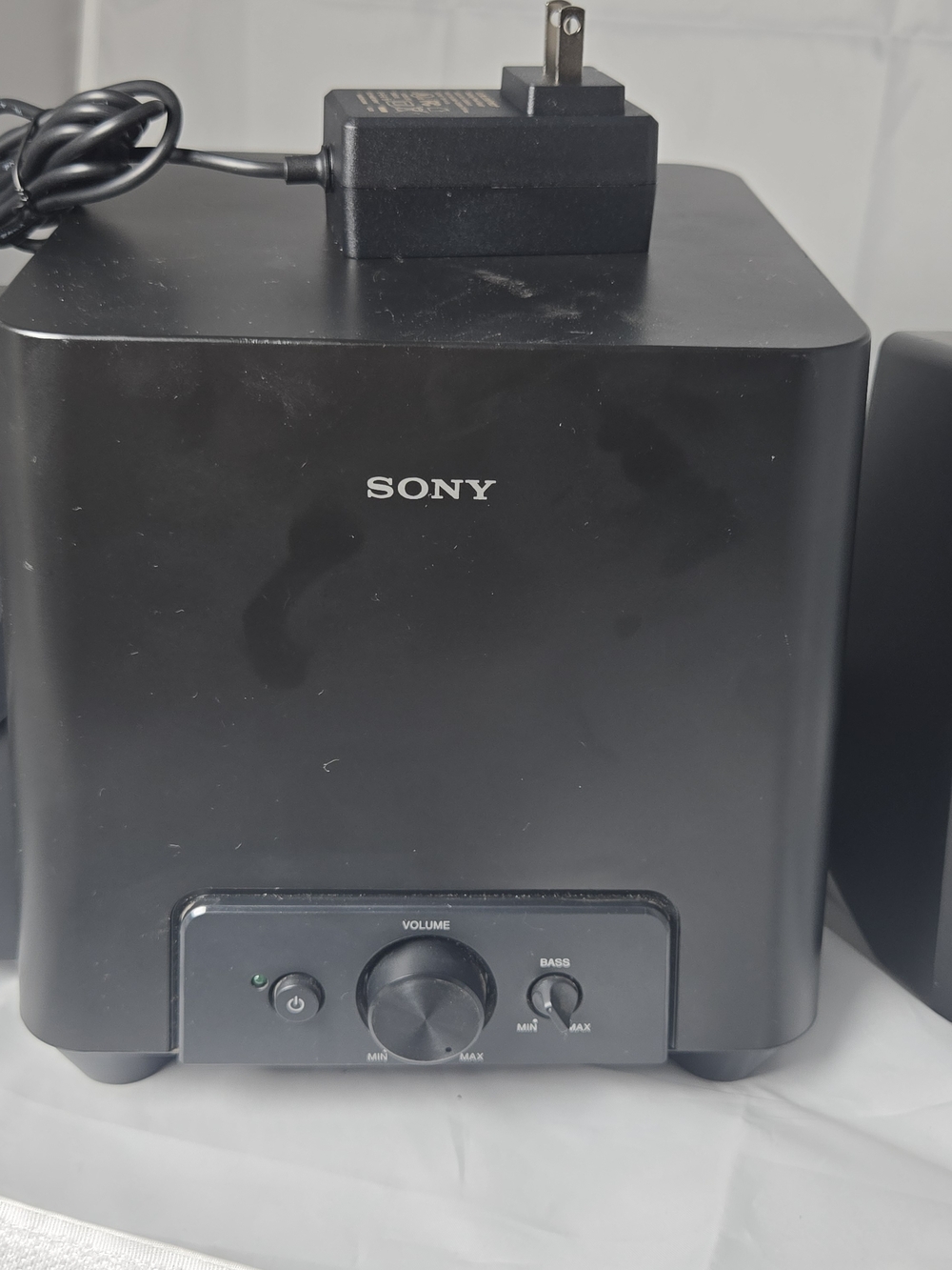 Sony Black Subwoofer Unit
